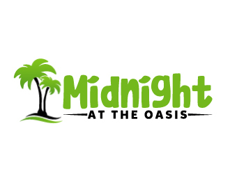 Midnight at the Oasis logo design by AamirKhan