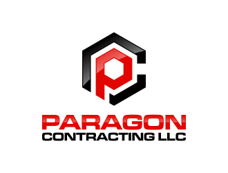 Paragon Contracting LLC logo design by aflah