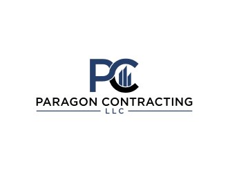 Paragon Contracting LLC logo design by vostre