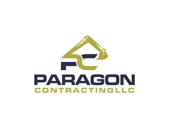 Paragon Contracting LLC logo design by oke2angconcept