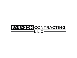 Paragon Contracting LLC logo design by logitec