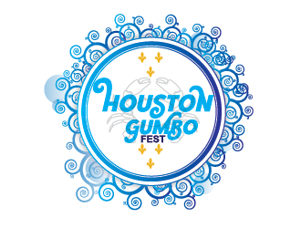 HOUSTON GUMBO FEST logo design by Sofia Shakir