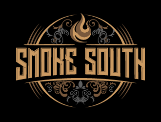 Smoke South logo design by PRN123