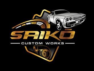 Saikō Custom Works logo design by qqdesigns