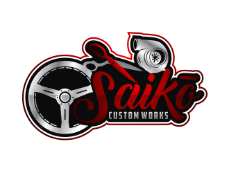 Saikō Custom Works logo design by Artomoro
