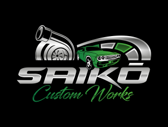 Saikō Custom Works logo design by qqdesigns