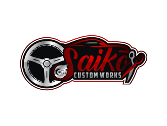 Saikō Custom Works logo design by Artomoro