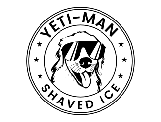 YETI-MAN SHAVED ICE logo design by rgb1