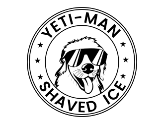 YETI-MAN SHAVED ICE logo design by rgb1