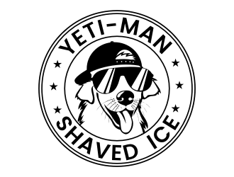YETI-MAN SHAVED ICE logo design by rgb1