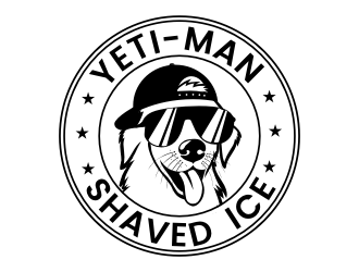 YETI-MAN SHAVED ICE logo design by rgb1