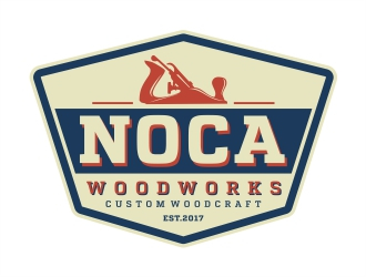 NOCA Woodworks logo design by Alfatih05