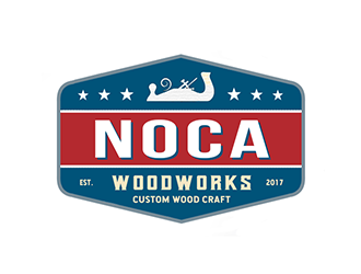 NOCA Woodworks logo design by Optimus