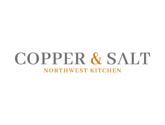 Copper & Salt Northwest Kitchen logo design by lexipej