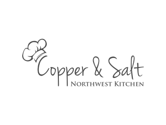 Copper & Salt Northwest Kitchen logo design by Purwoko21