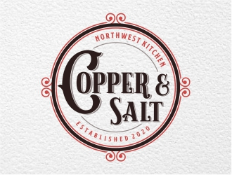 Copper & Salt Northwest Kitchen logo design by Alfatih05