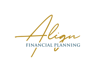 Align Financial Planning logo design by GassPoll