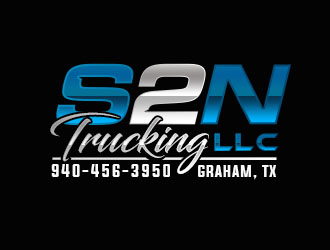 S2N Trucking LLC logo design by Benok