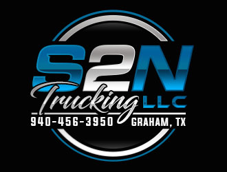 S2N Trucking LLC logo design by Benok