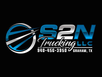 S2N Trucking LLC logo design by Benok