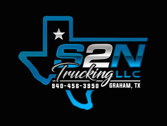 S2N Trucking LLC logo design by Benok