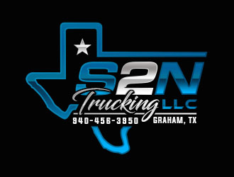 S2N Trucking LLC logo design by Benok