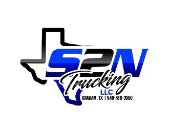 S2N Trucking LLC logo design by MarkindDesign