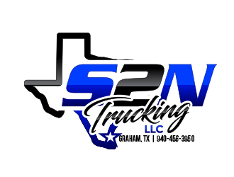 S2N Trucking LLC logo design by MarkindDesign