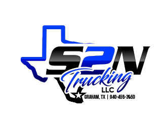 S2N Trucking LLC logo design by MarkindDesign