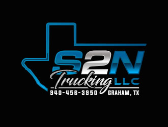 S2N Trucking LLC logo design by Benok
