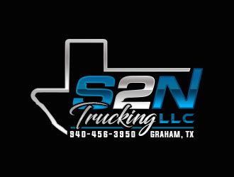 S2N Trucking LLC logo design by Benok