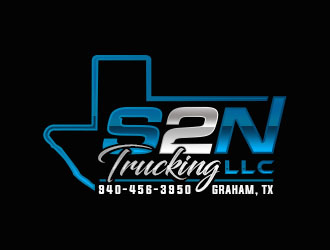 S2N Trucking LLC logo design by Benok