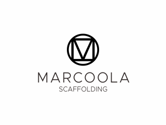 Marcoola Scaffolding  logo design by afra_art