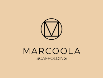 Marcoola Scaffolding  logo design by afra_art