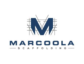 Marcoola Scaffolding  logo design by maserik