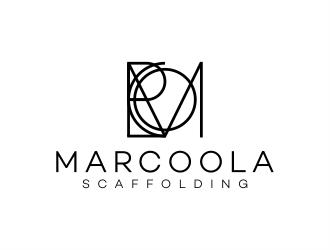 Marcoola Scaffolding  logo design by Alfatih05