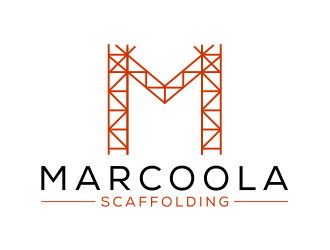 Marcoola Scaffolding  logo design by cintoko