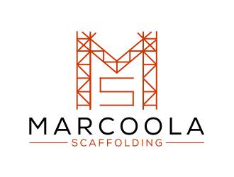 Marcoola Scaffolding  logo design by cintoko