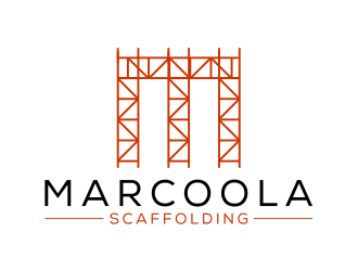 Marcoola Scaffolding  logo design by cintoko