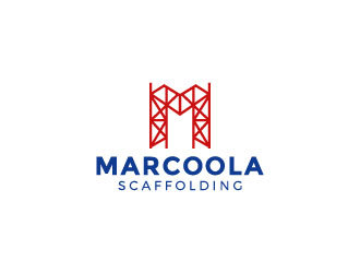 Marcoola Scaffolding  logo design by CreativeKiller