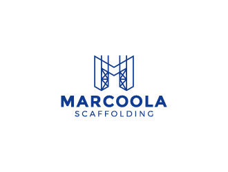 Marcoola Scaffolding  logo design by CreativeKiller