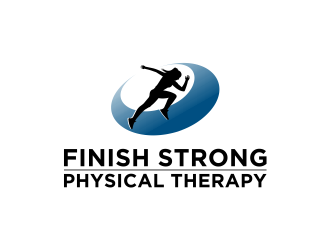 Finish Strong Physical Therapy logo design by jhason
