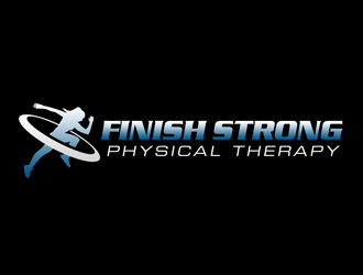 Finish Strong Physical Therapy logo design by kunejo