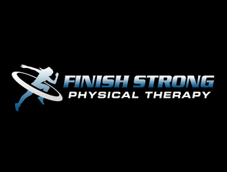 Finish Strong Physical Therapy logo design by kunejo