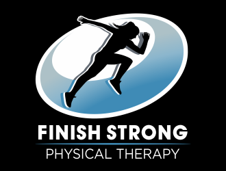 Finish Strong Physical Therapy logo design by agus