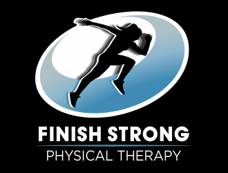 Finish Strong Physical Therapy logo design by agus