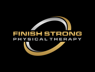 Finish Strong Physical Therapy logo design by christabel