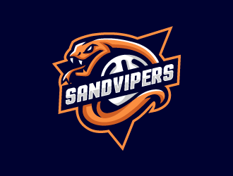 Sandvipers logo design by Juce