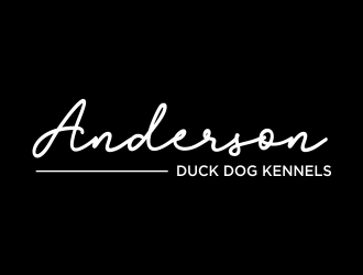 Anderson Duck Dog Kennels logo design by afra_art