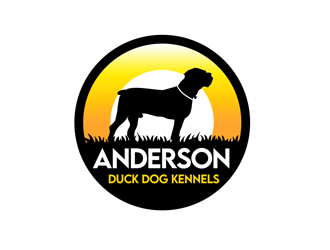 Anderson Duck Dog Kennels logo design by kunejo